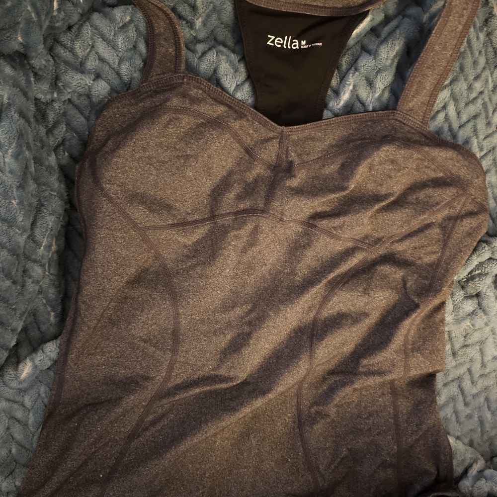 Zella Gray Sports Bra Intimates & Sleepwear